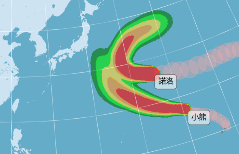 2颱風大迴轉! 吳德榮曝國慶連假「雨區」:早晚偏涼、日夜溫差大