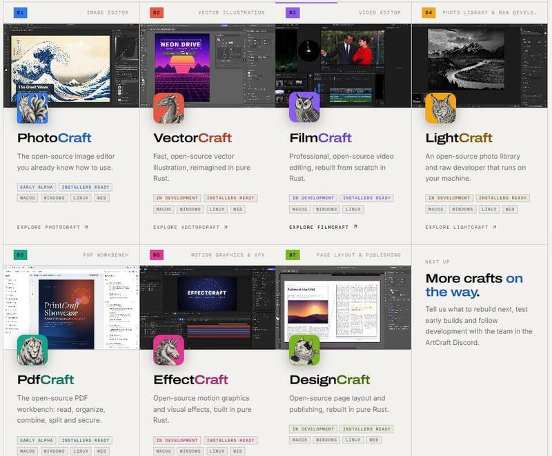 GitHub 1.7萬顆星開源軟體 PhotoCraft 企圖取代 Photoshop