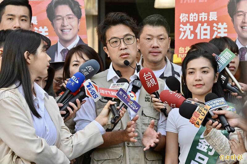 民調狂追蔣萬安「差距僅剩8%」!沈伯洋:落後就是落後、每區想辦法走透透