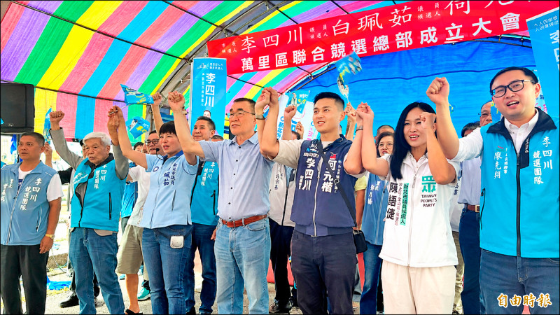 蘇巧慧支持青年創業 李四川提高齡政策