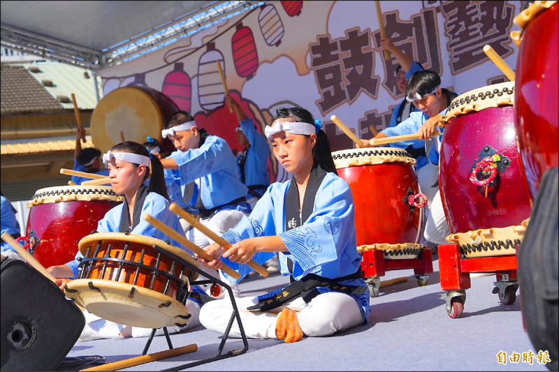 太鼓文化祭 台中車站登場