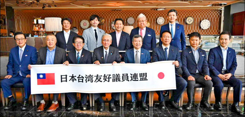 「日台議連」27位日本議員 來台慶雙十