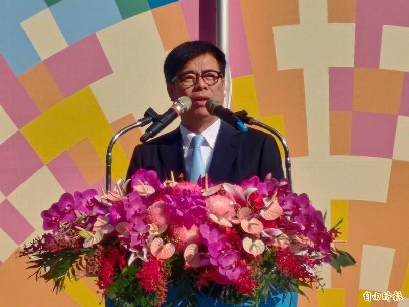 市長任內最後一次主持國慶升旗 陳其邁: 高雄是一生懸命的地方