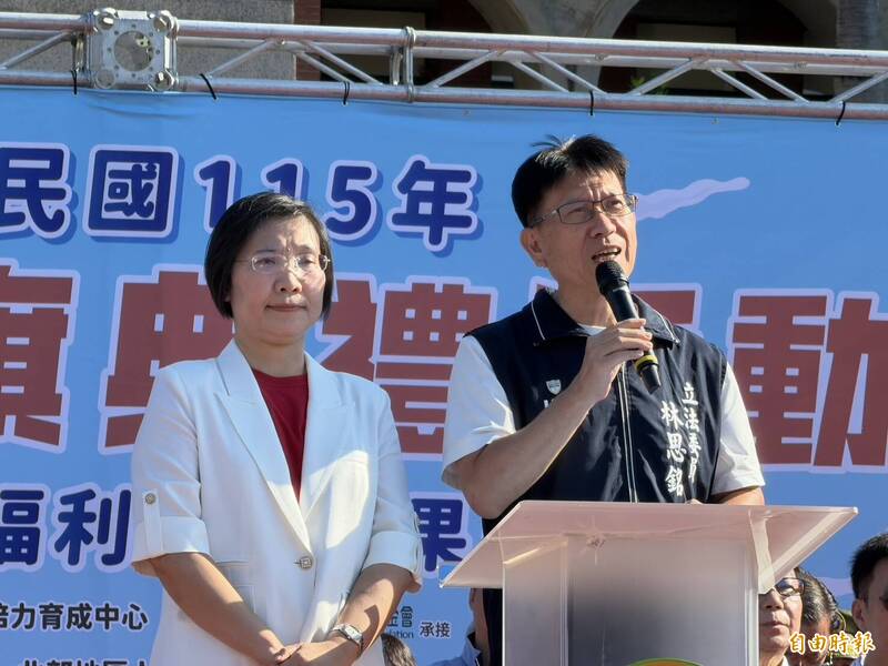 林思銘國慶升旗致詞幫國民黨拉票 曾聖凱批違行政中立、鄭朝方盼多些包容與合作
