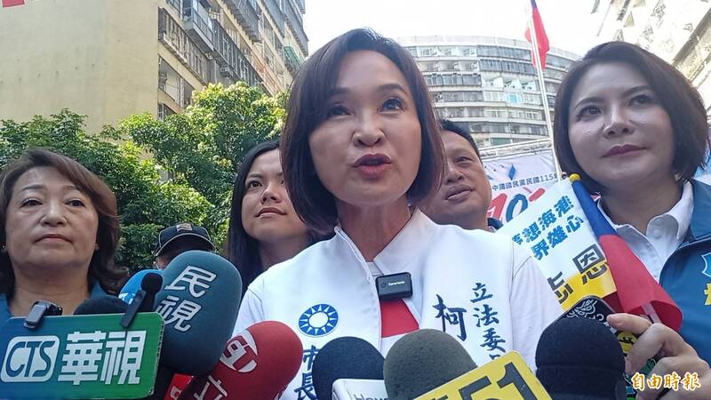 鄭麗文沒有同台受訪 柯志恩8字回應