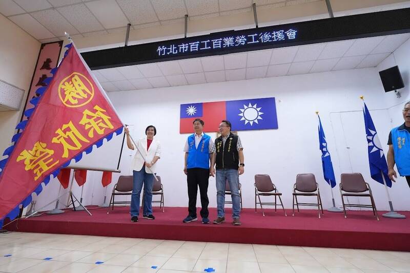 徐欣瑩國慶日行程滿檔!百工百業後援會成立 新竹縣四大工會力挺