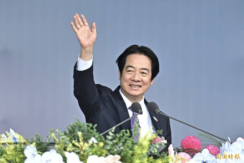 賴總統國慶演說 強調勇敢自信打造「山巔之城」