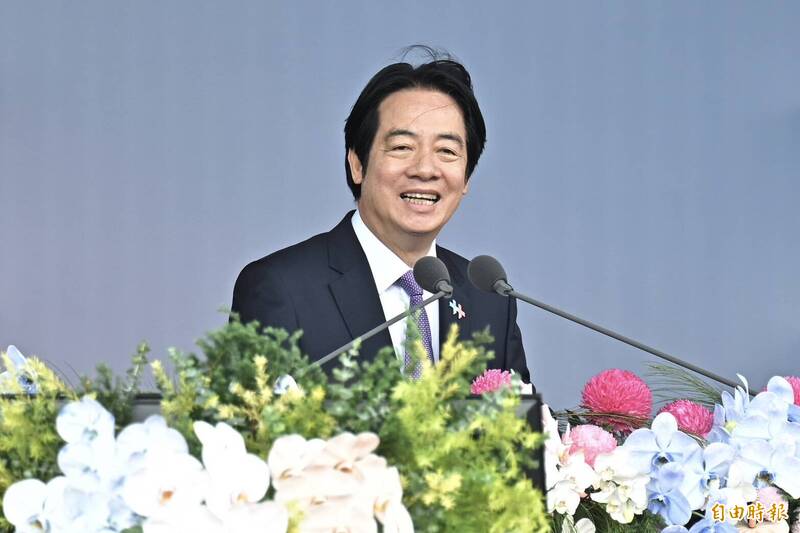 賴清德:政黨可以競爭但我們立足的台灣不應因此被分割