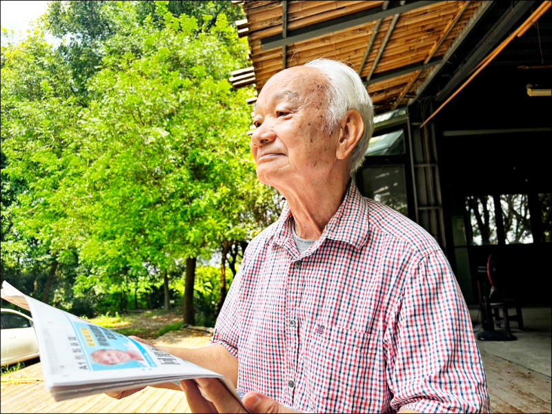 吳晟愛看樹 力挺洋流「都市微森林」