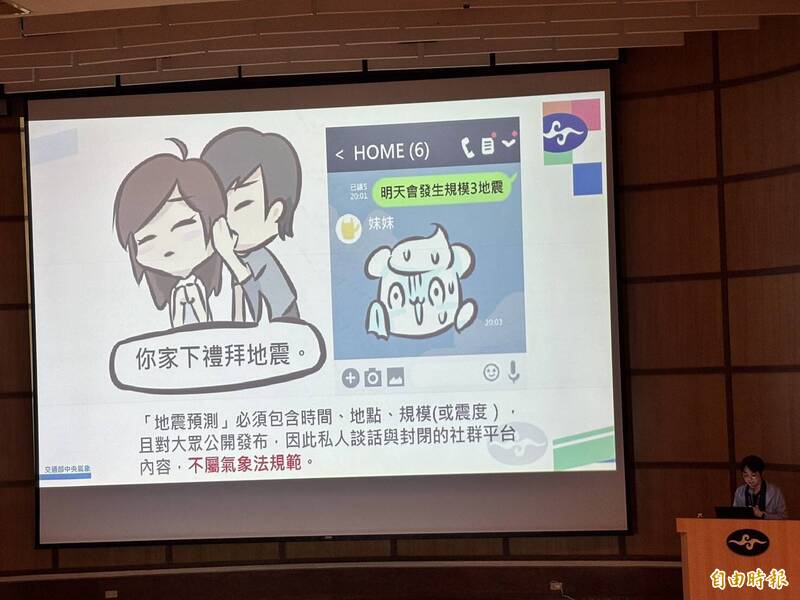 預言地震恐觸法? 氣象署揭發布預測與學術討論界線