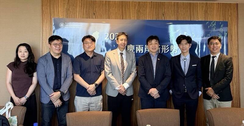 東海大學陸研中心今日在台中舉行「2026總統國慶講話與兩岸新形勢」座談會。（陸委會提供）