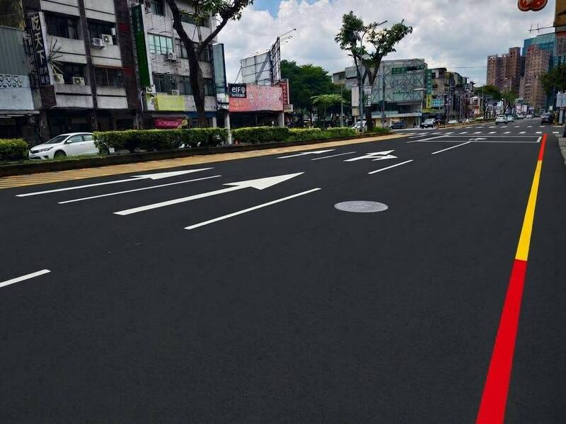 台中北區中清路刨鋪道路 施工至10/18清晨