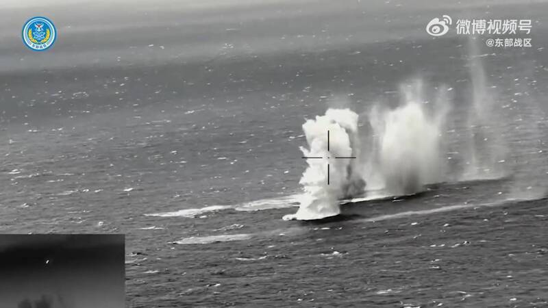 共軍今起連6天在5海域實彈射擊 航港局:對台周邊海域無影響