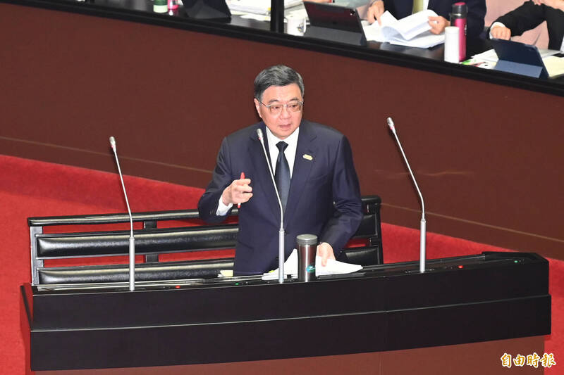 白委質疑軍警待遇修法拿書面報告矇混過關 卓榮泰:9月底已送立院