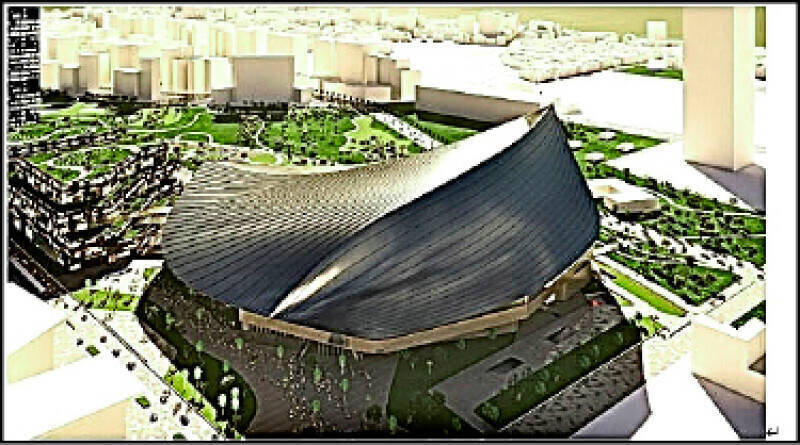 中市府規劃水湳經貿園區蓋超巨蛋 綠營議員認為應設在海線地區