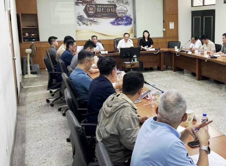 選戰倒數 台南仙氣檢座到警分局座談宣示查賄