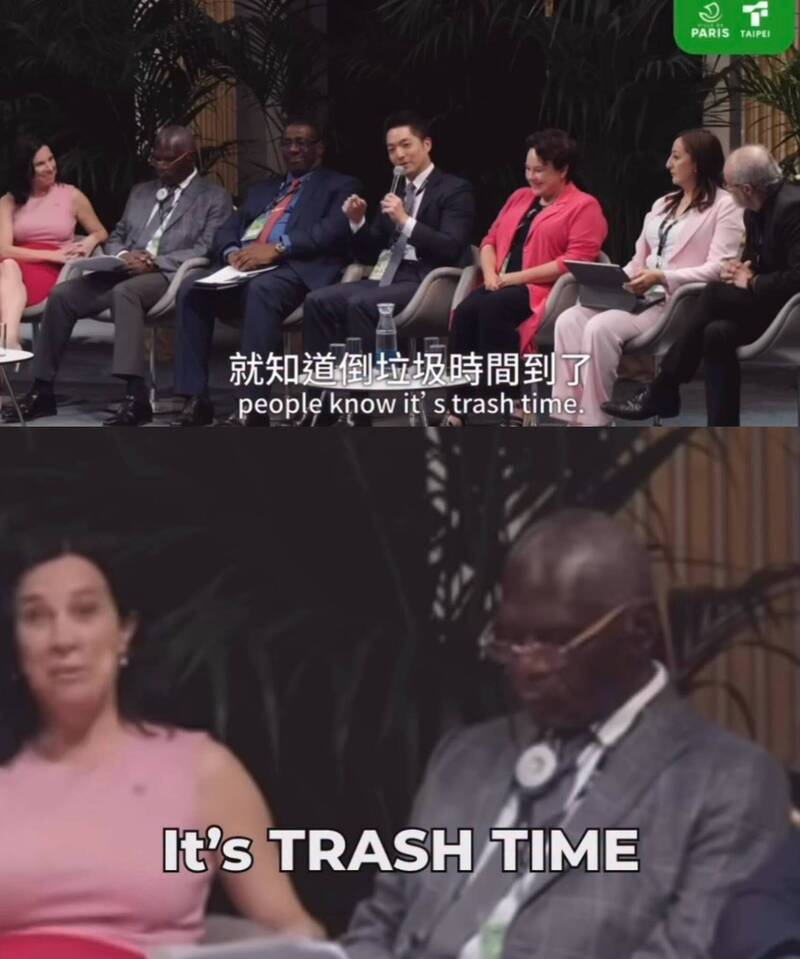 蔣萬安稱倒垃圾「trash time」 AI打臉:恐被誤解為嘴砲時間