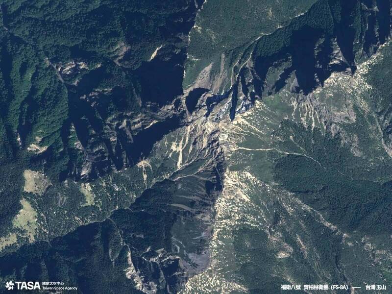 福衛8號釋出第3波影像 可辨識玉山主峰石碑