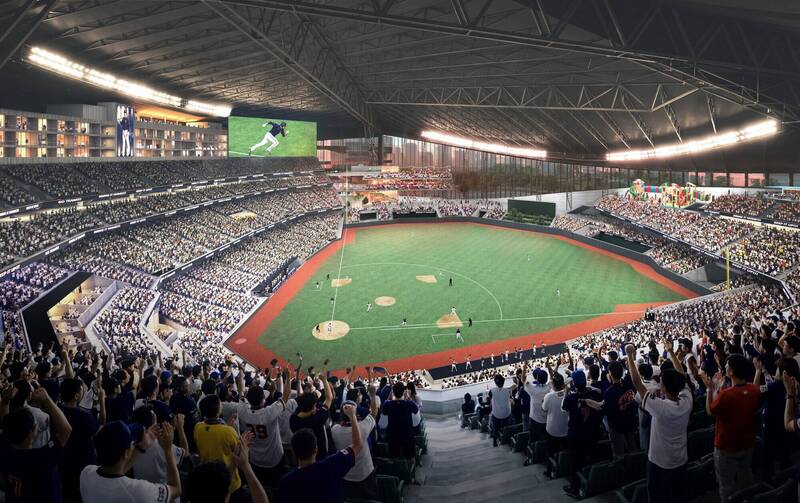 台中600億「超巨蛋」明簽約 邀MLB「台灣怪力男」李灝宇見證