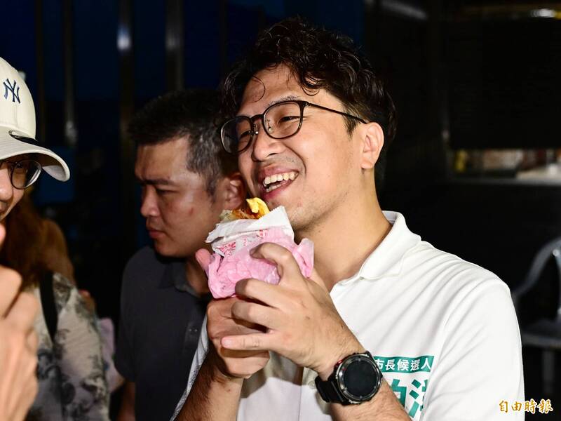 台北市長參選人沈伯洋。（資料照）