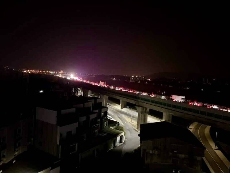 國3南投段北向深夜5車追撞 7傷其中1人意識模糊