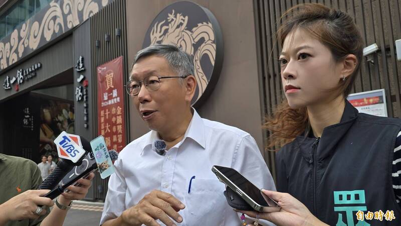 是否願同台蔣萬安?柯文哲狂撂金剛經 開示攻守方選舉方式:這次太多包裝