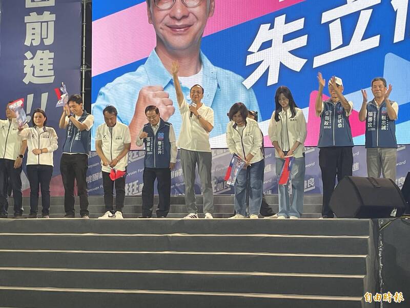 朱立倫:張善政最有能力帶領台灣要走科技島、AI島