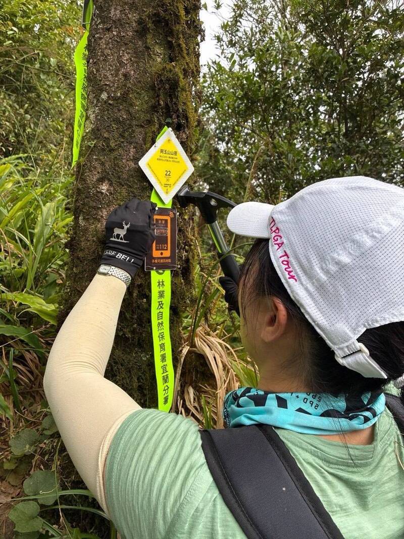 登山安全2-1》降低迷途風險 宜蘭阿玉山山徑標示全面升級