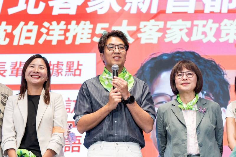 陳品安北上挺沈伯洋!拋客家政策4大行動 盼「洋流」變苗栗暖流