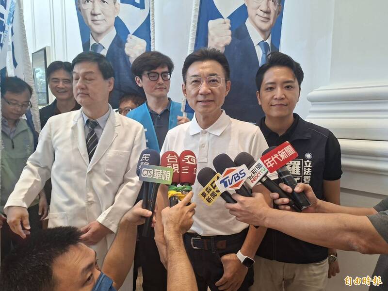 藍營民調指支持度高於何欣純 江啟臣:最準的民調是選民的投票