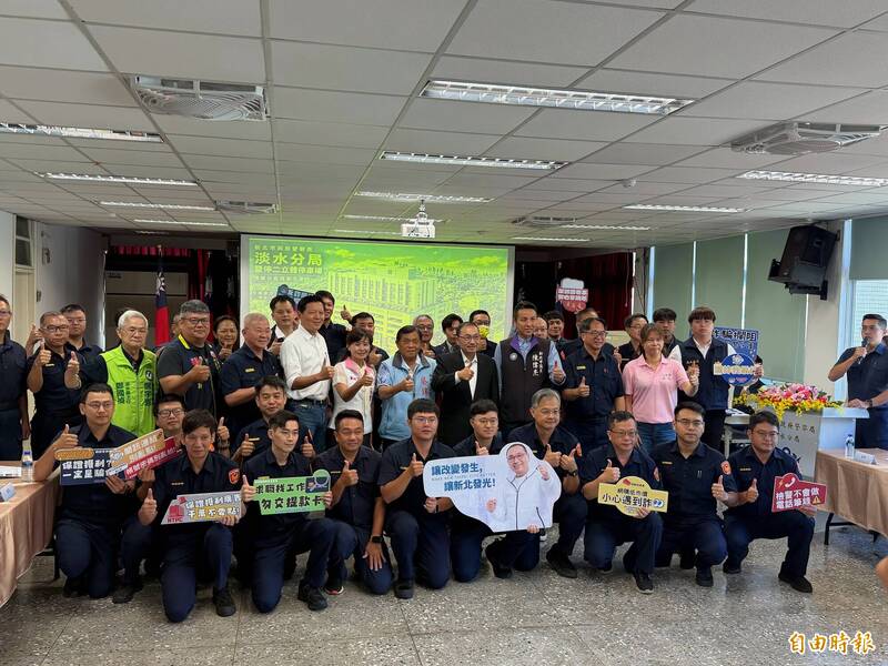 侯友宜宣布淡水警遷址建新廳舍 位於淡江大橋頭守護治安、國安