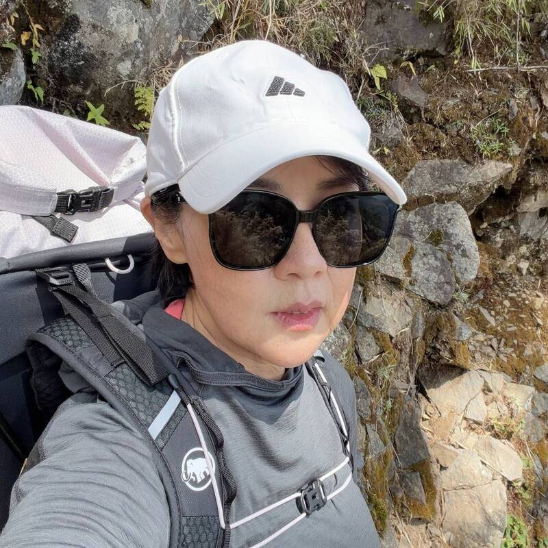 分享登上玉山主峰 黃珊珊:選擇決定走向何方 行動才能改變不可能