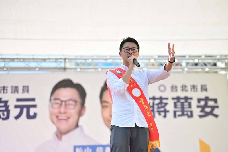 沈伯洋民調反超蔣萬安17% 詹為元:1128用選票做最真實的民調