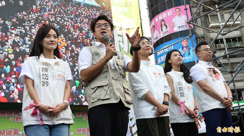 沈伯洋民調反超蔣萬安17% 蘇巧慧領軍新北隊喊「洋流慧聚雙北雙贏」