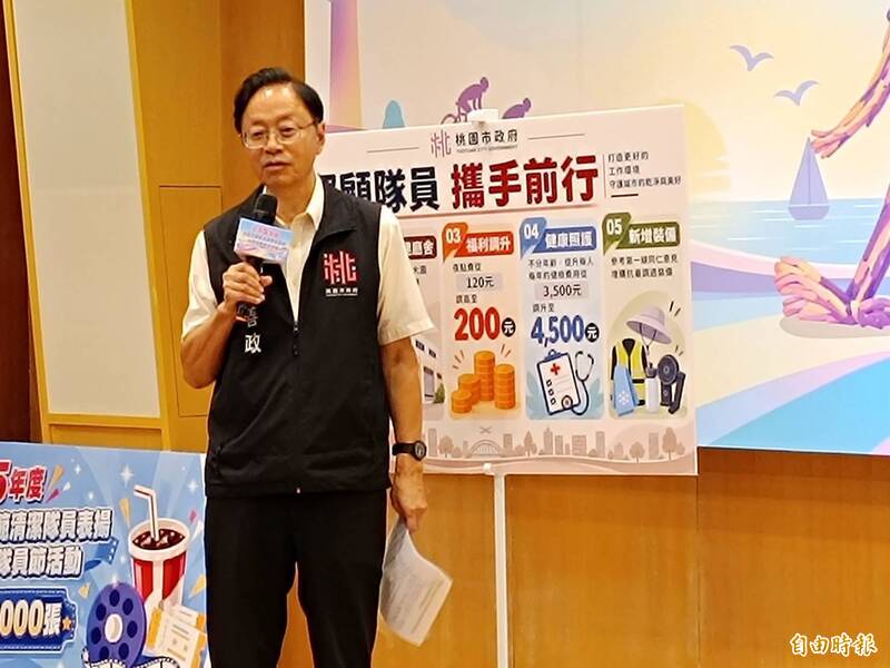桃園表揚60模範清潔員 張善政：明年調升夜點費、健檢補助
