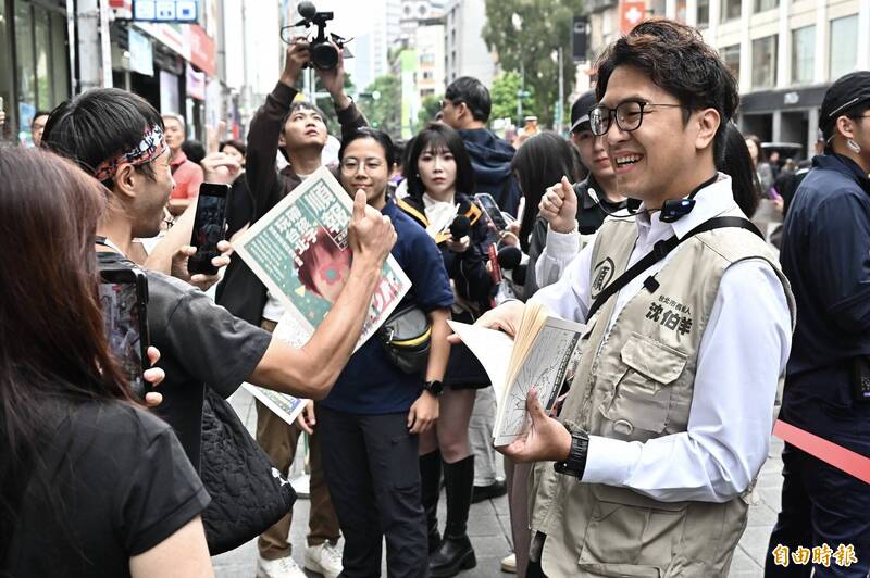 被羅世宏稱競選似認知作戰 沈伯洋:對手人設、敘事與情緒動員更像
