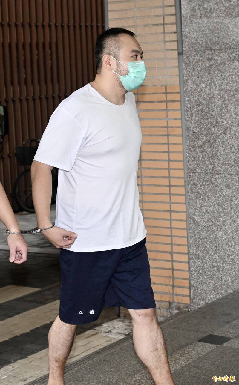 共犯游幃捷。（記者羅沛德攝）