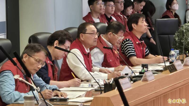 薔琵颱風新北已受理26件災情 侯友宜:勿從事山海域活動、已勸離152人