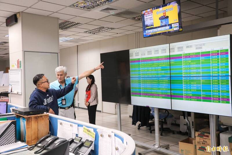 童子瑋關心水電供應與鐵路運輸防災整備 感謝工作人員