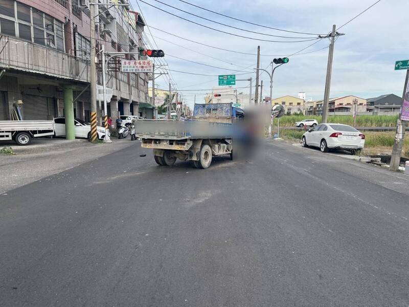 嘉义县大林镇中兴路死亡车祸，肇事男子毒驾声押获准。（民雄警分局提供）