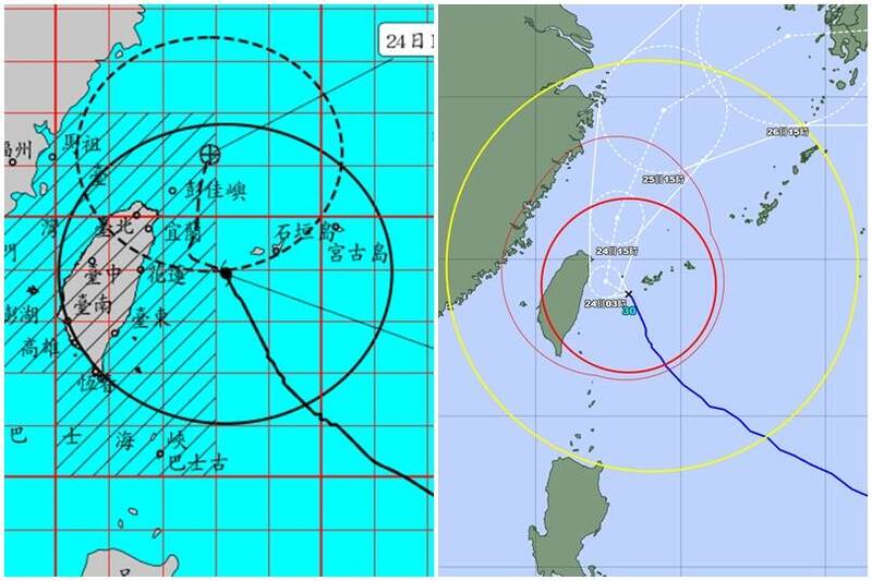 台灣地形吸颱?台、日最新路徑估西折接近 鄭明典曝區域模式恐繞圈