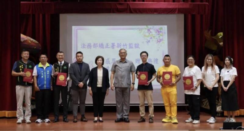更生作者現身竹監分享重生故事 盼用親身經歷鼓勵收容人重新出發