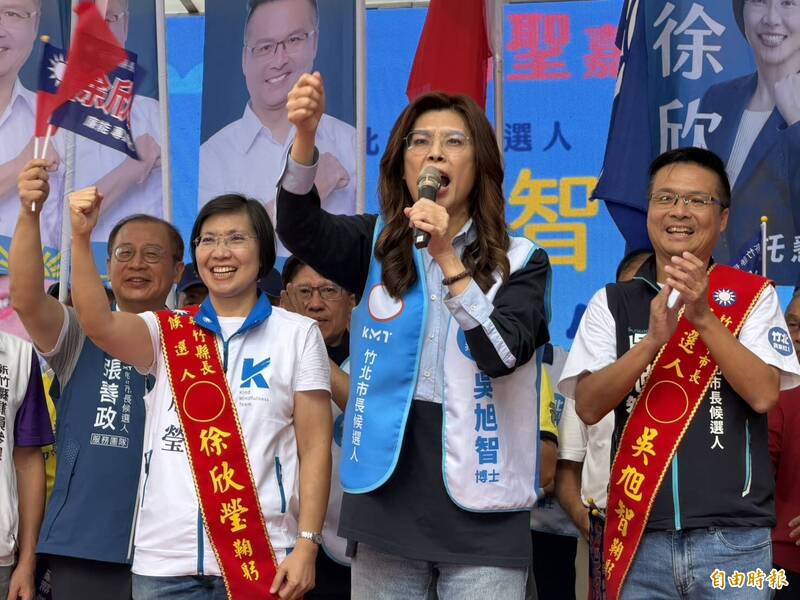 吳旭智競總成立喊「竹北總工程師」 鄭麗文力薦專業歷練