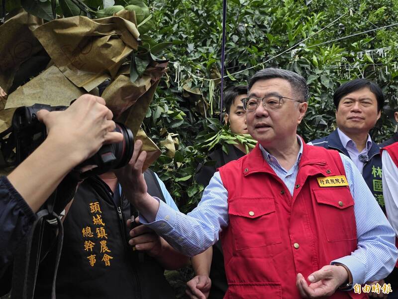 薔琵肆虐全國農業災損逾1.4億 卓榮泰下令3天內核撥救助