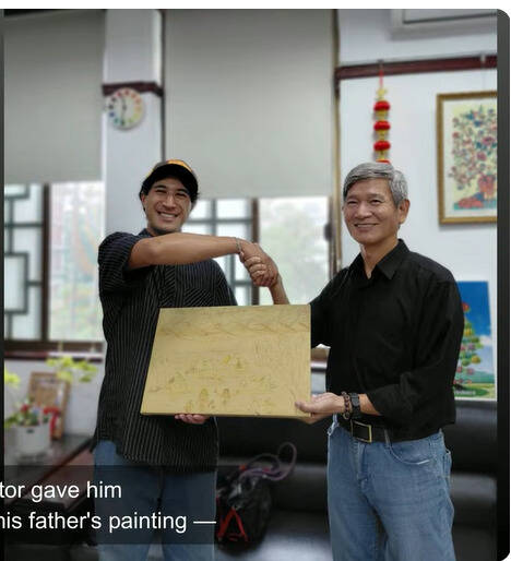 50年前台灣兒童畫展牽起跨國緣分 約旦得獎者珍藏獎狀至今