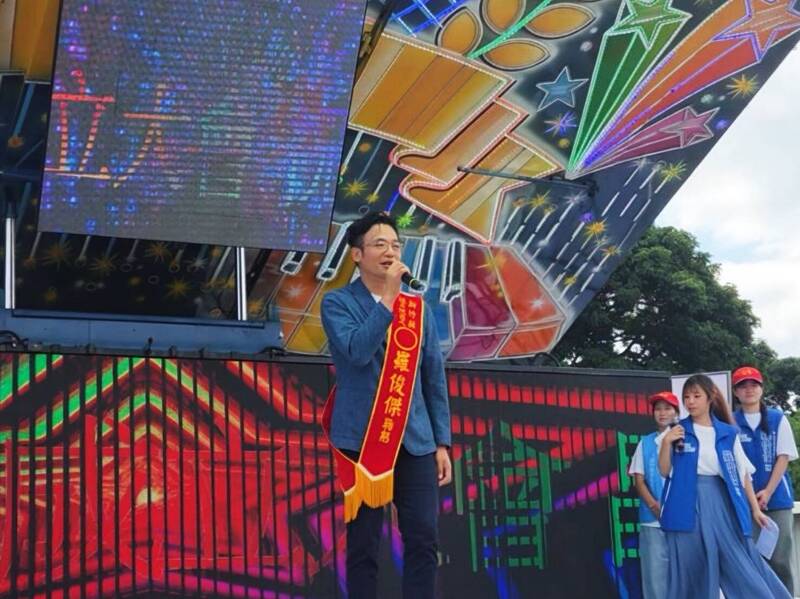 竹縣議員選將羅俊傑 要用跑馬拉松毅力為鄉親服務
