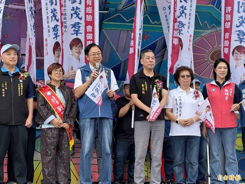 為劉茂羣回鍋站台 張善政:八德有4條捷運、市立醫院「好得不得了」