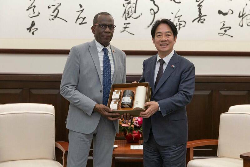 聖露西亞總理27日來台國是訪問 賴總統軍禮歡迎