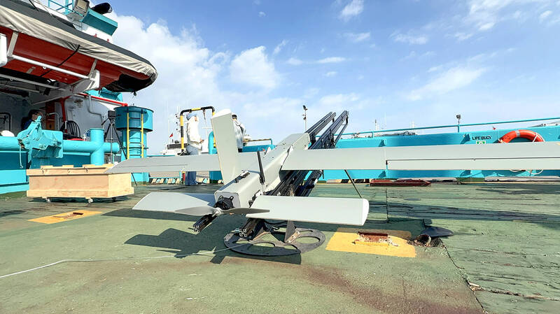 《TAIPEI TIMES》 OAC and university developing maritime AI drone system