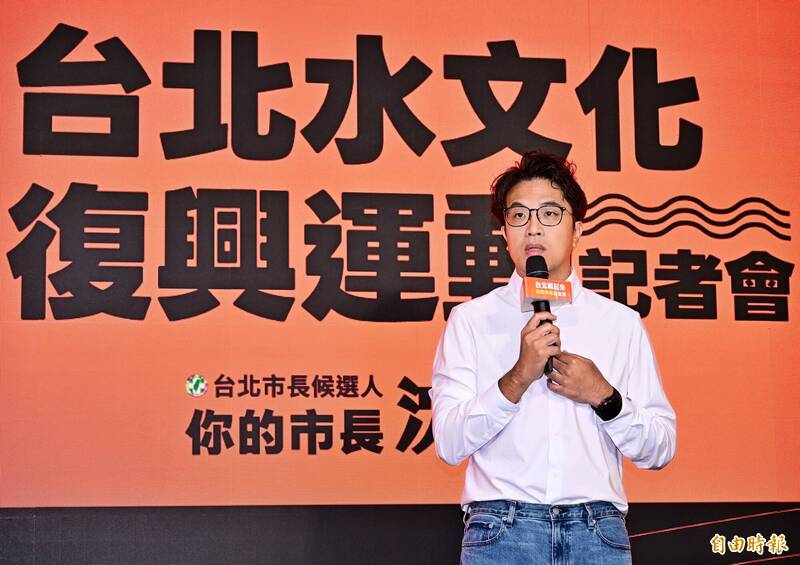 沈伯洋提水文化復興政策 北市工務局發千字文列「蔣萬安上任後」作為